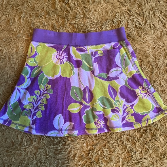 Hibiscus print skirt - Picture 2 of 3